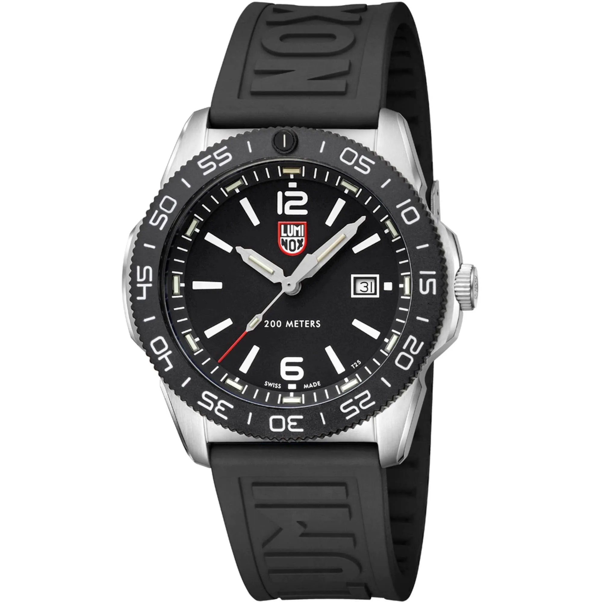 Luminox Men's Watch - Pacific Diver Quartz Black Dial Rubber Strap Dive | XS.3121.1