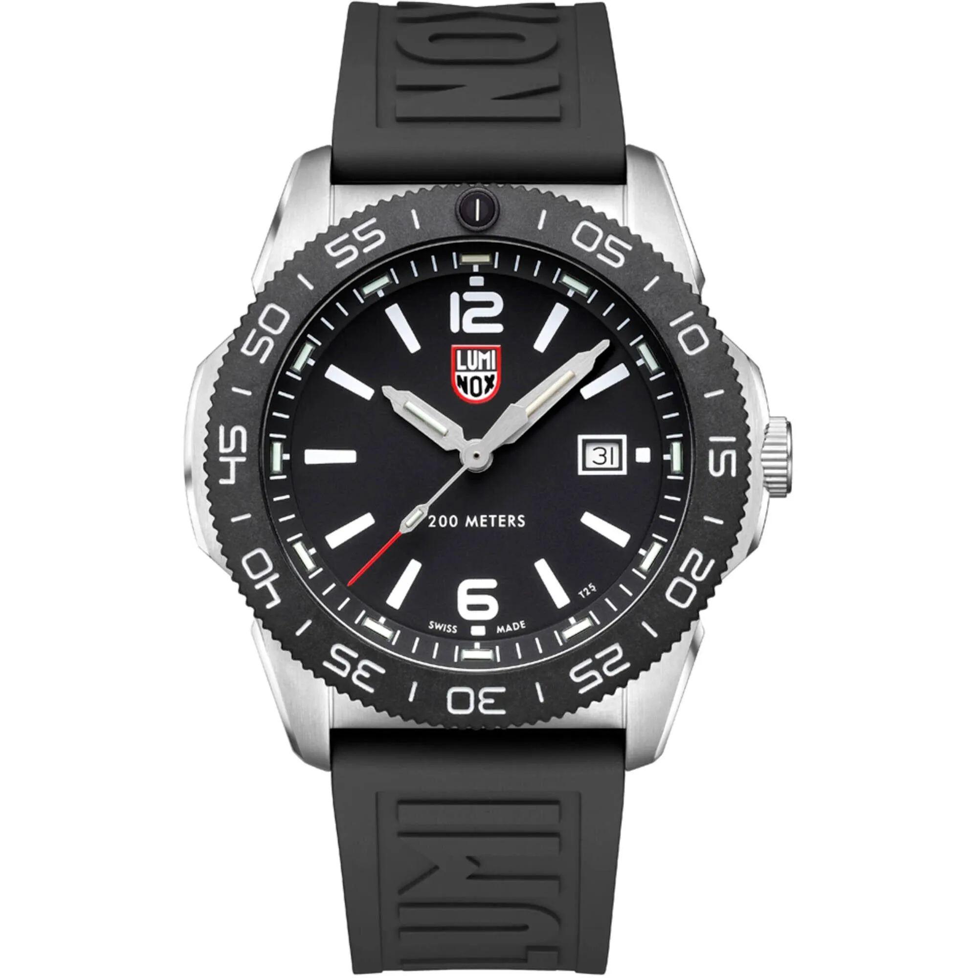 Luminox Men's Watch - Pacific Diver Quartz Black Dial Rubber Strap Dive | XS.3121.1