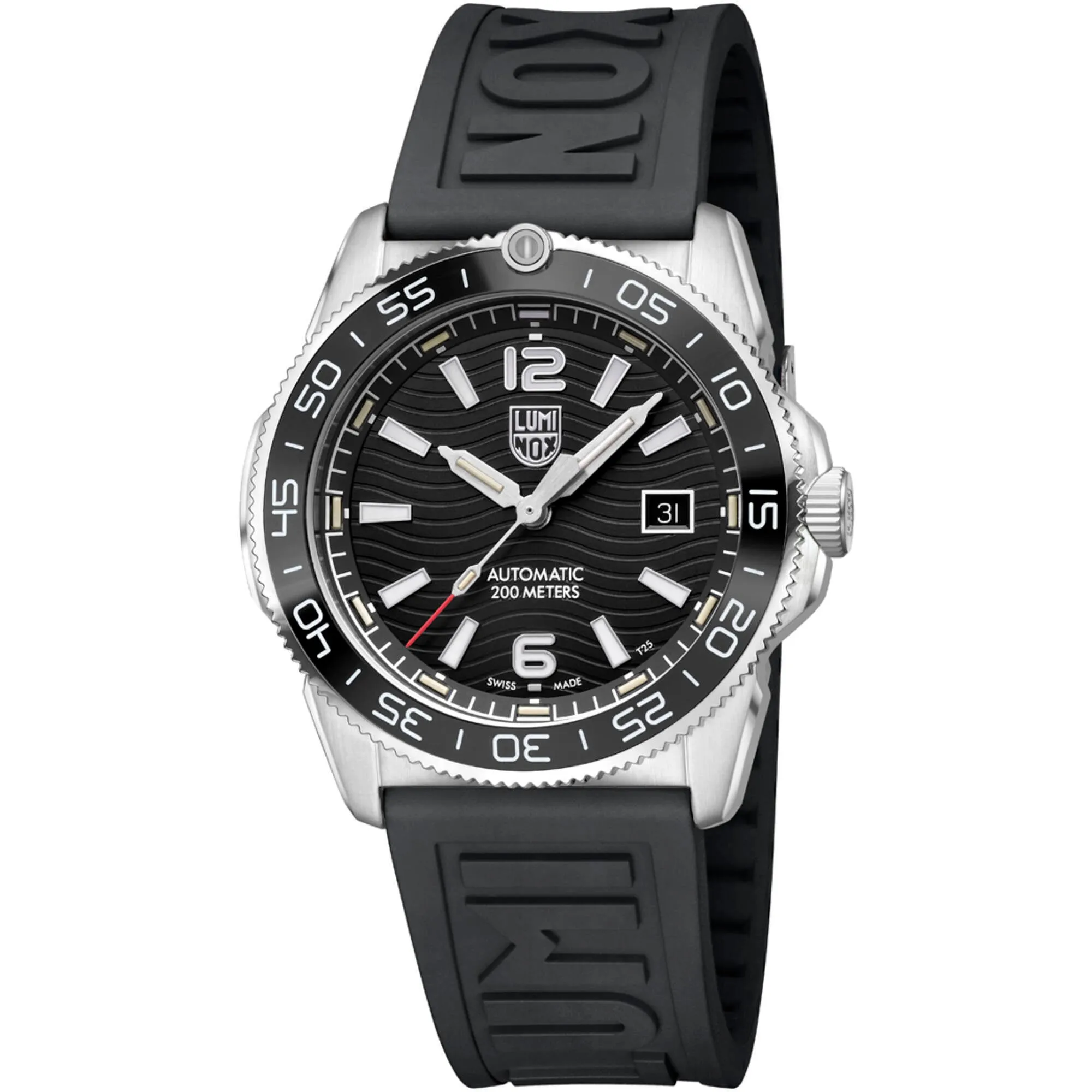Luminox Men's Watch - Pacific Diver Rotating Bezel Black Dial Rubber Strap | XS.3101