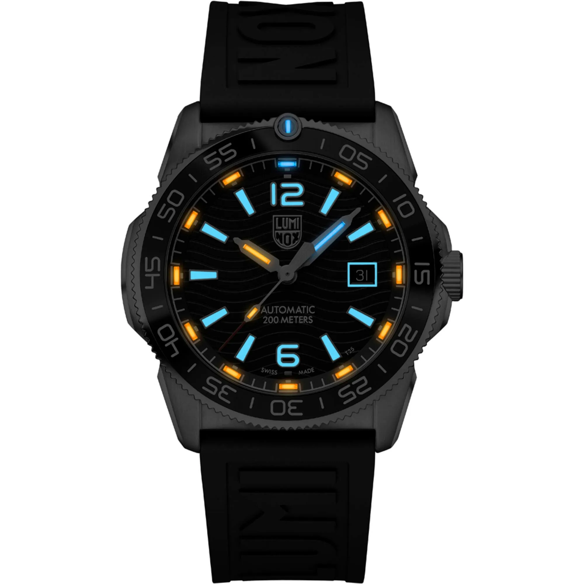Luminox Men's Watch - Pacific Diver Rotating Bezel Black Dial Rubber Strap | XS.3101
