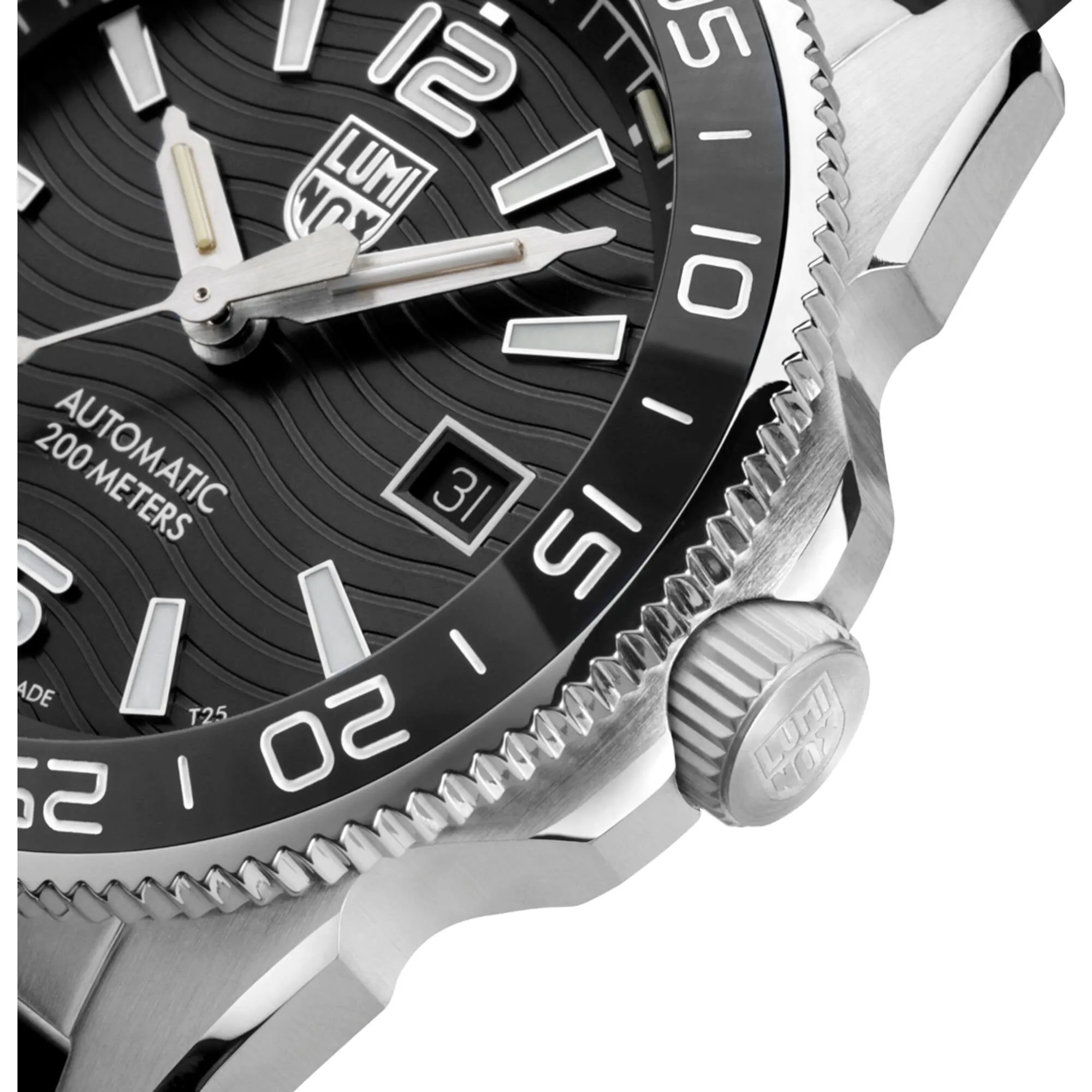 Luminox Men's Watch - Pacific Diver Rotating Bezel Black Dial Rubber Strap | XS.3101
