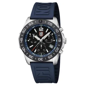 Luminox Men's Watch - Pacific Diver Swiss Quartz Chrono Blue Rubber Strap | XS.3143