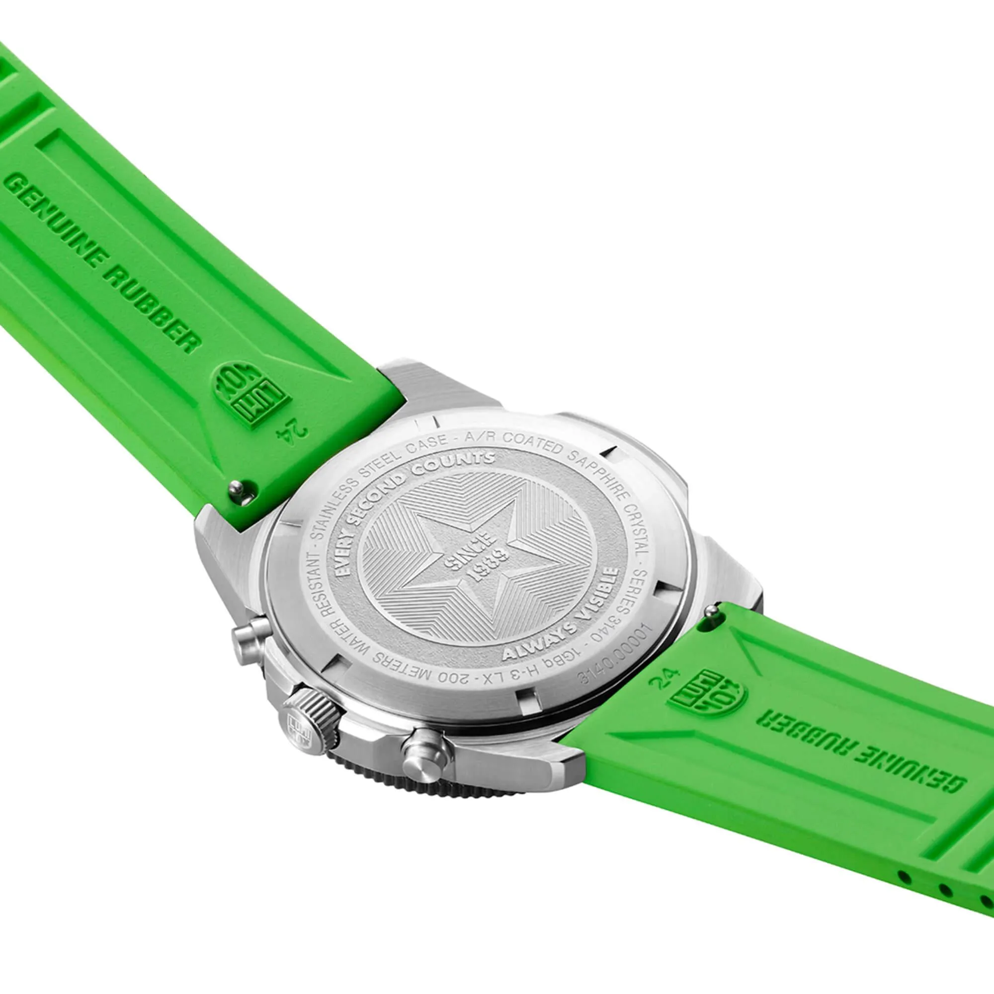 Luminox Men's Watch - Pacific Diver Swiss Quartz Chronograph Green Strap | XS.3157.NF
