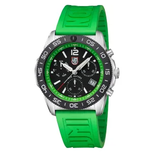 Luminox Men's Watch - Pacific Diver Swiss Quartz Chronograph Green Strap | XS.3157.NF