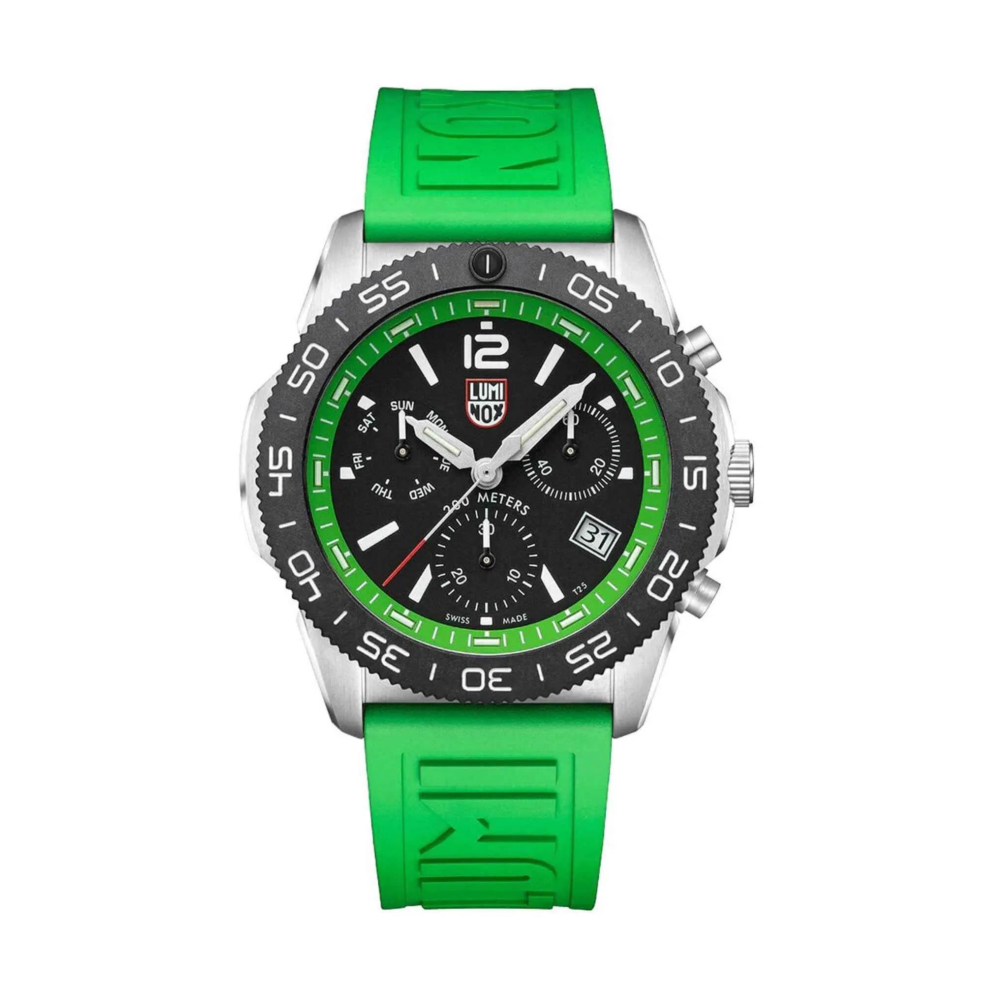 Luminox Men's Watch - Pacific Diver Swiss Quartz Chronograph Green Strap | XS.3157.NF
