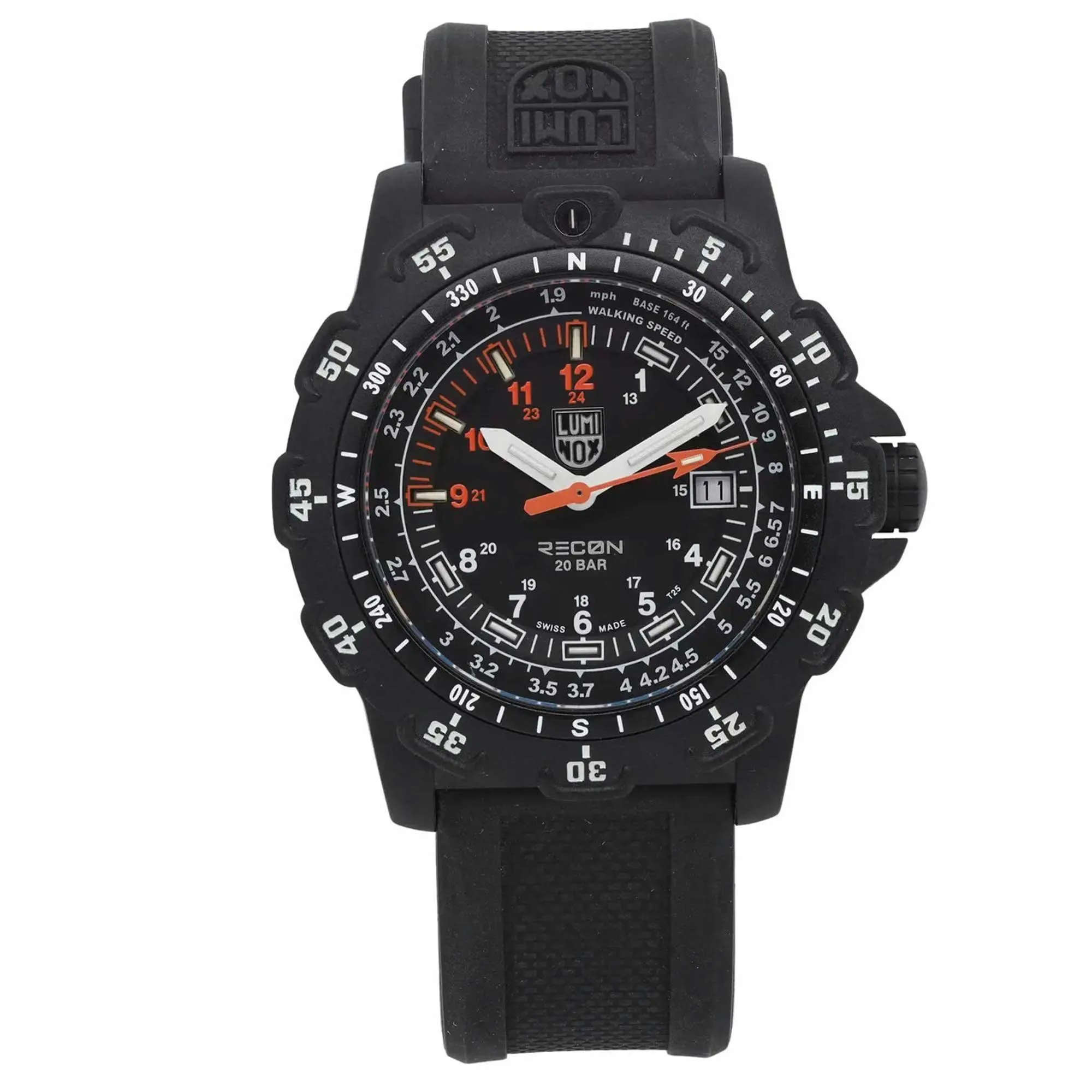 Luminox Men's Watch - Recon Point Man Rotating Bezel Black Dial Strap | XL.8822.MI.F