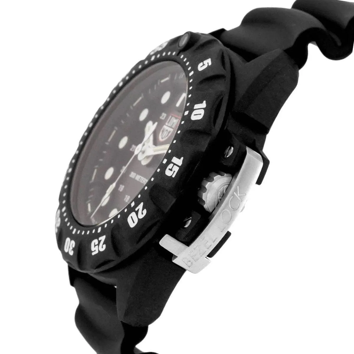 Luminox Men's Watch - Scott Cassell Deep Dive Swiss Quartz Black Rubber Strap | 1551