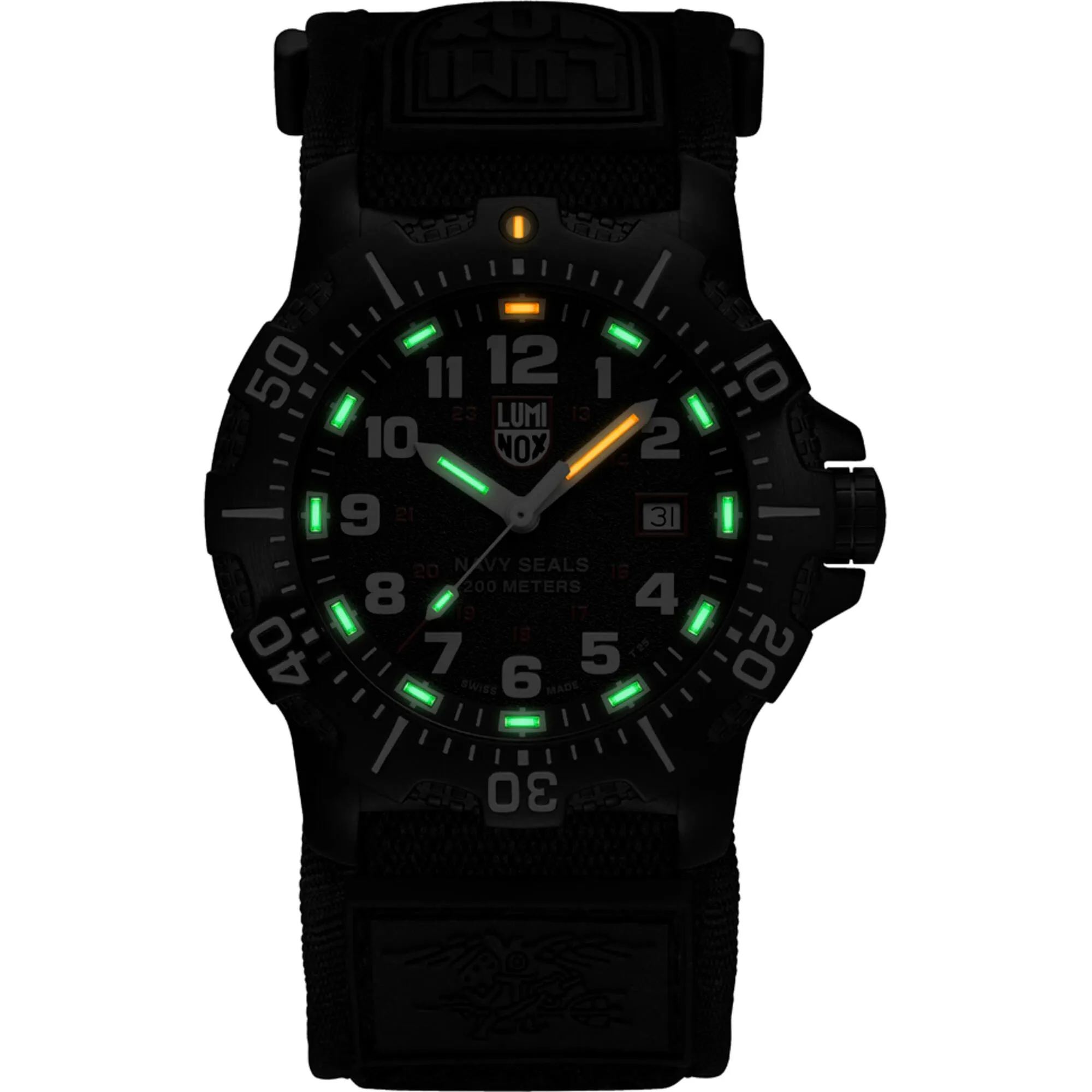 Luminox Men's Watch Set - Navy Seal 4230 Series Quartz Black Dial Strap | XS.4231.SET