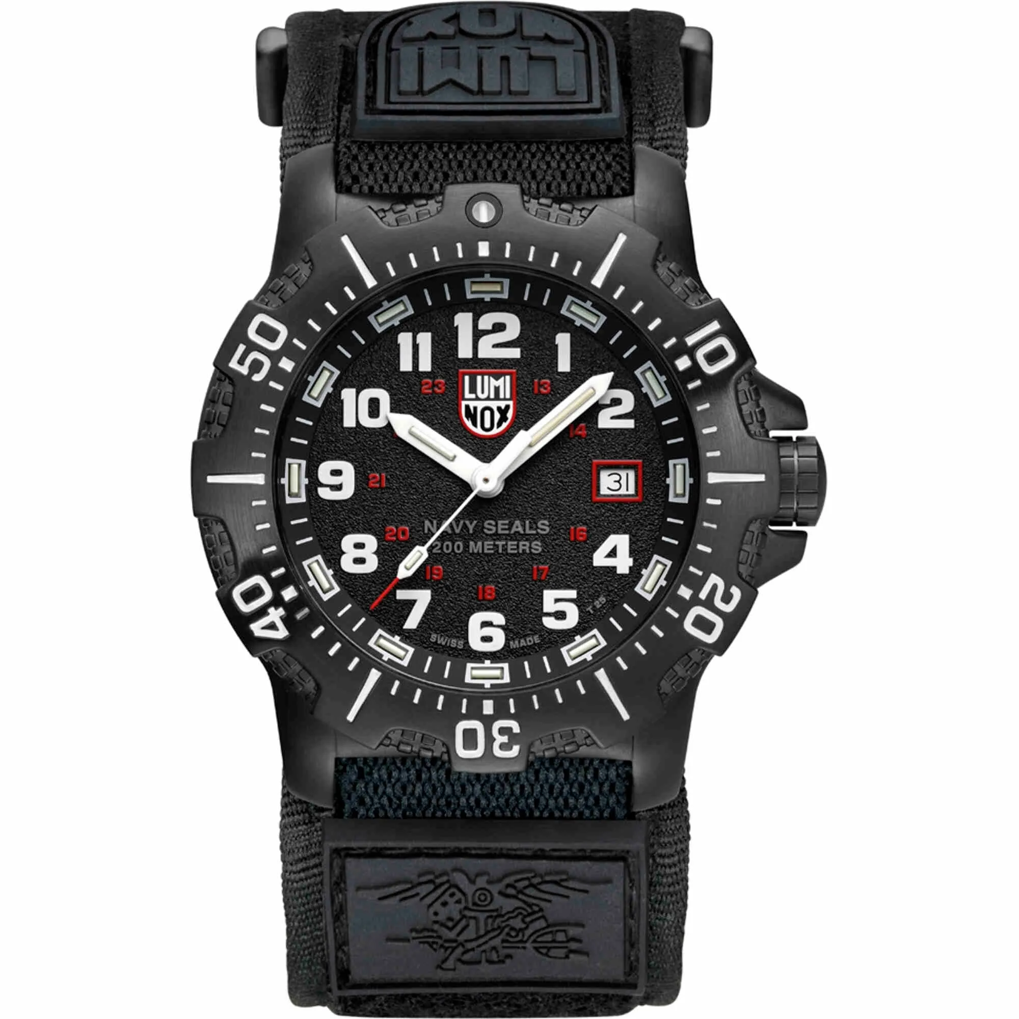 Luminox Men's Watch Set - Navy Seal 4230 Series Quartz Black Dial Strap | XS.4231.SET