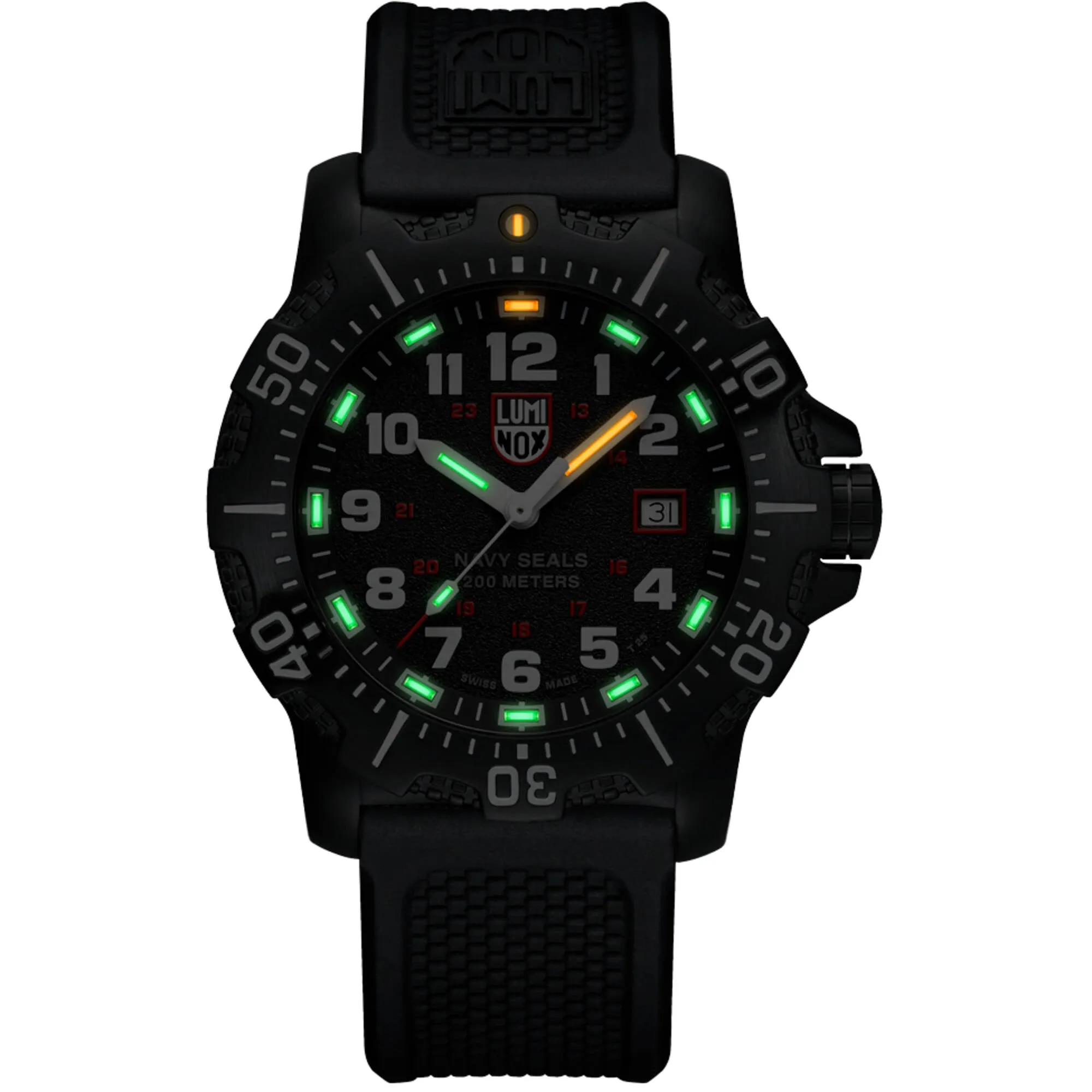 Luminox Men's Watch Set - Navy Seal 4230 Series Quartz Black Dial Strap | XS.4231.SET