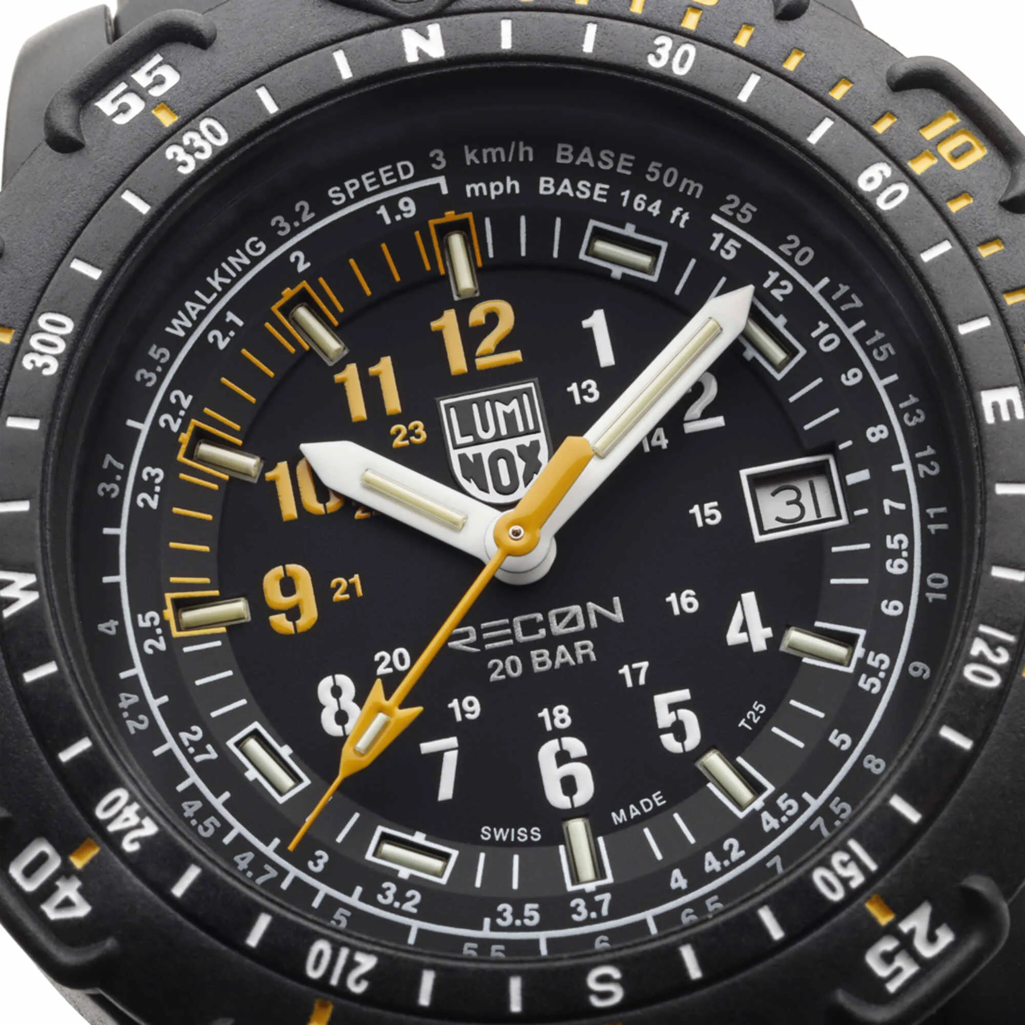 Luminox Men's Watch Set - Recon Point Man Rotating Bezel Black Strap | XL.8825.H.SET