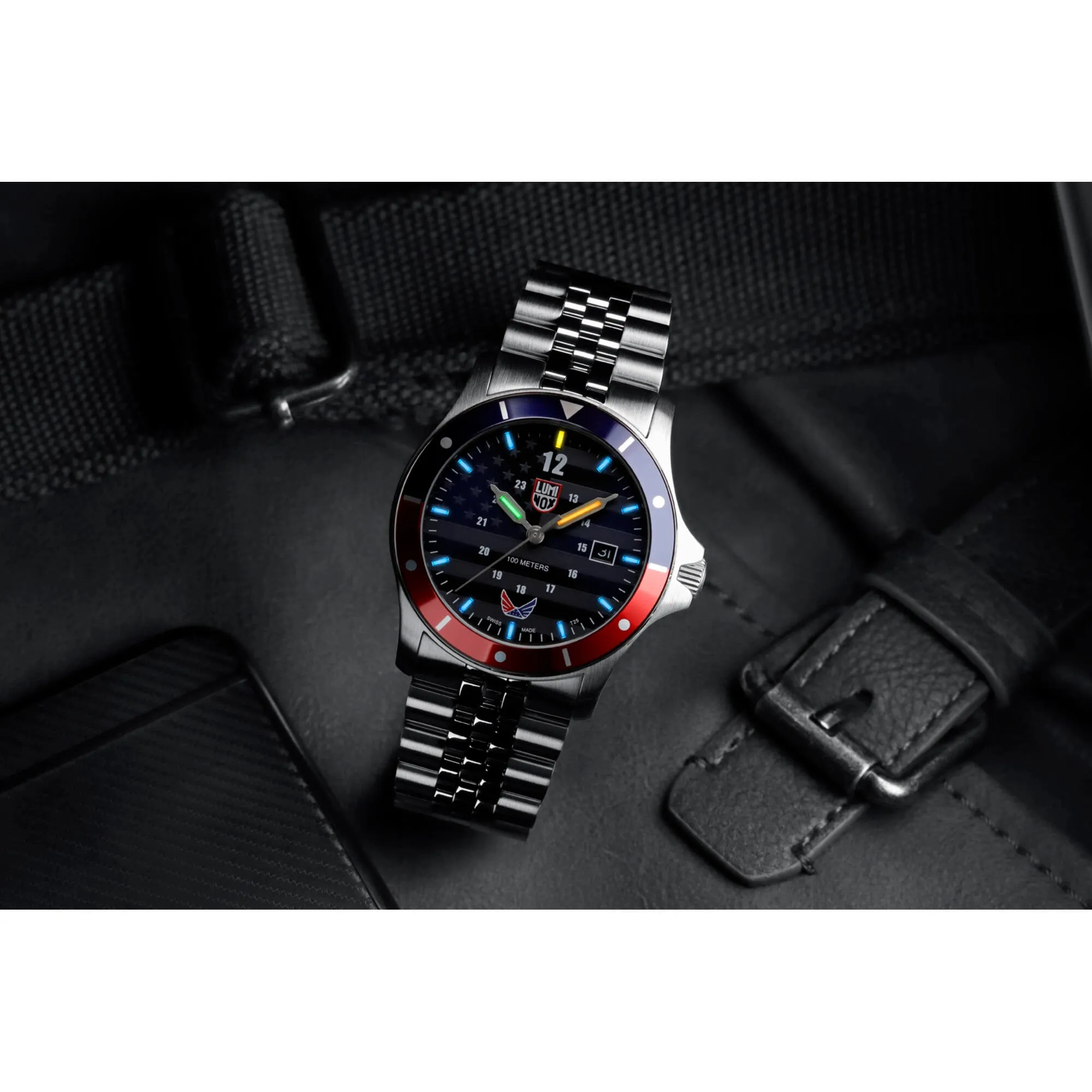 Luminox Men's Watch - Volition America Minuteman Blue Dial Bracelet | XS.0914.VOL