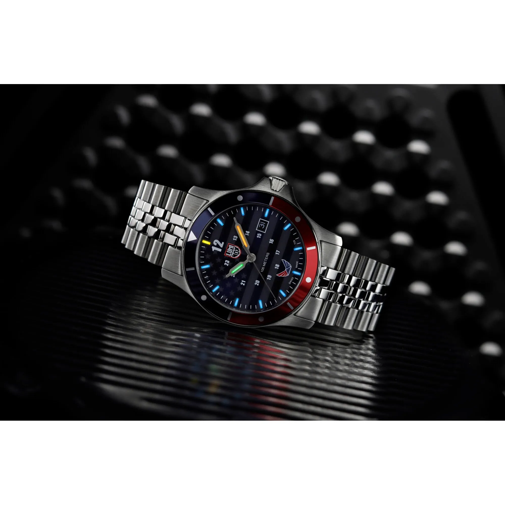 Luminox Men's Watch - Volition America Minuteman Blue Dial Bracelet | XS.0914.VOL