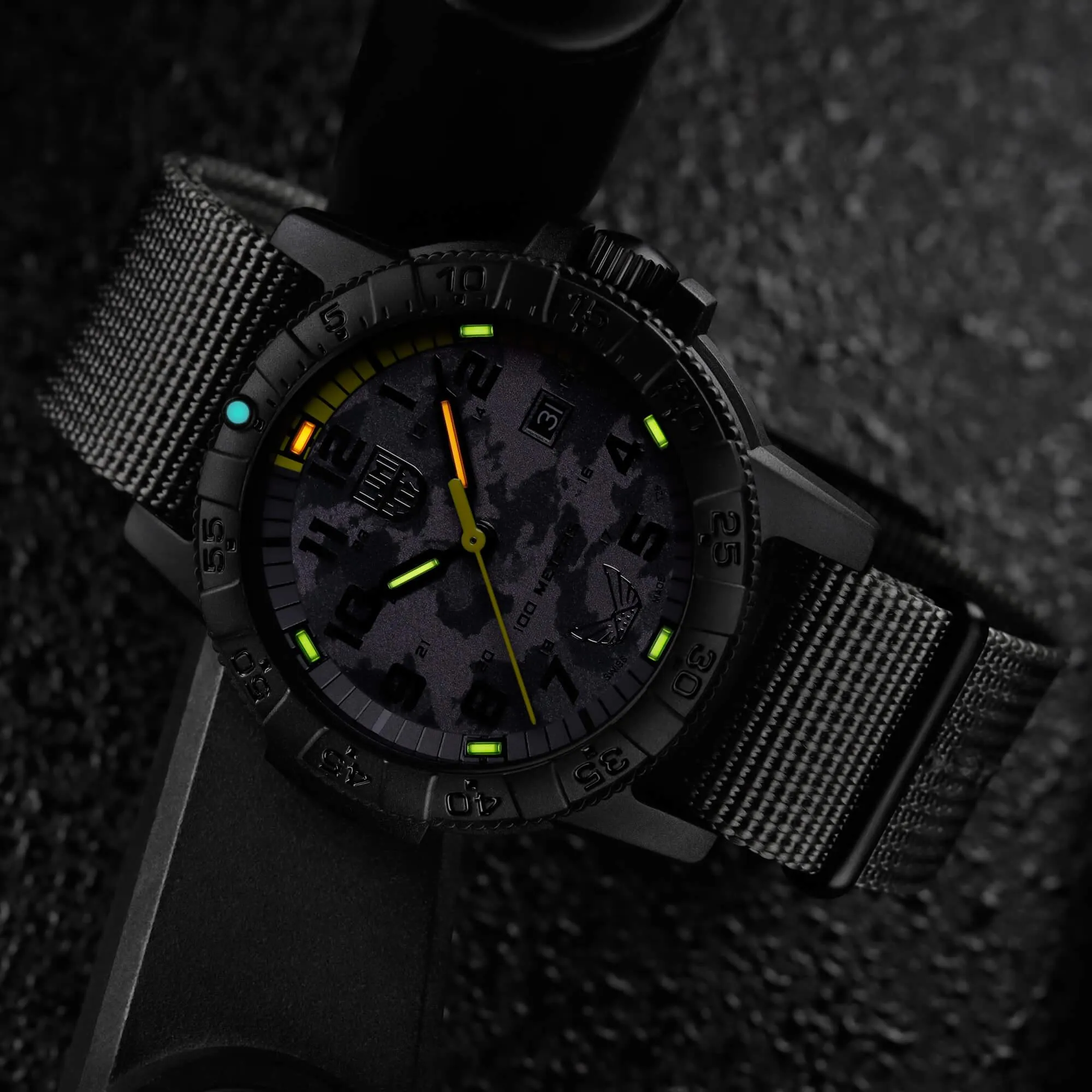 Luminox Men's Watch - Volition America Quartz Grey Camouflage Dial | XS.0321.BO.VOL
