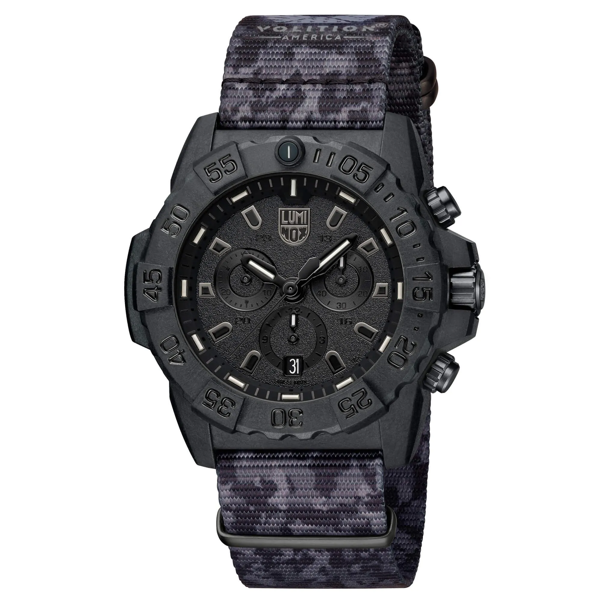 Luminox Men's Watch - X Volition Navy Seal Chronograph Nylon Strap | XS.3581.BO.VOL