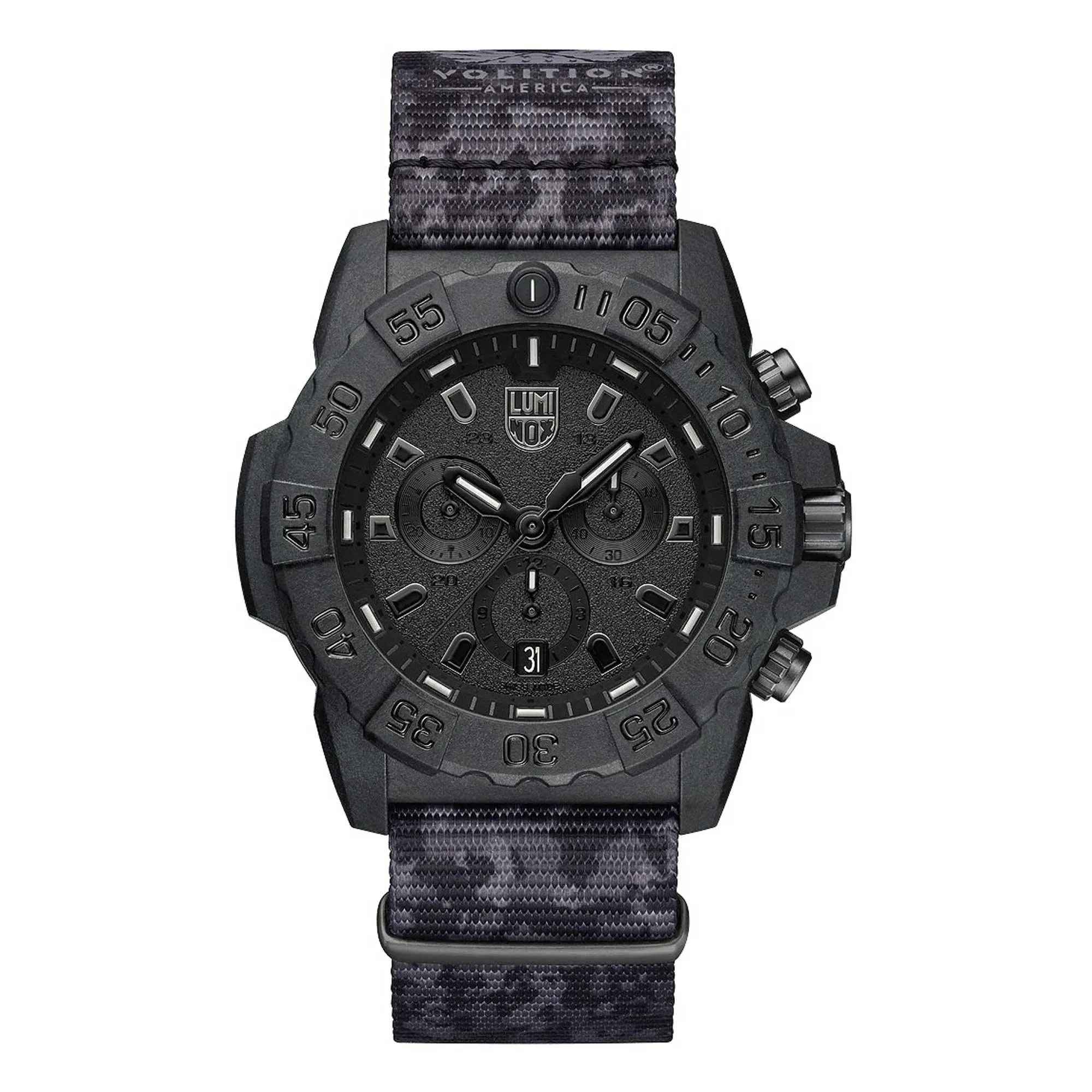 Luminox Men's Watch - X Volition Navy Seal Chronograph Nylon Strap | XS.3581.BO.VOL