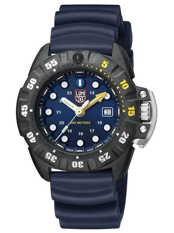 Luminox SCOTT CASSELL DEEP DIVE Blue Mens Divers Watch 1553