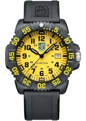 LUMINOX SEA LION G-COLLECTION CARBONOX CASE YELLOW DIAL X2.2055 1