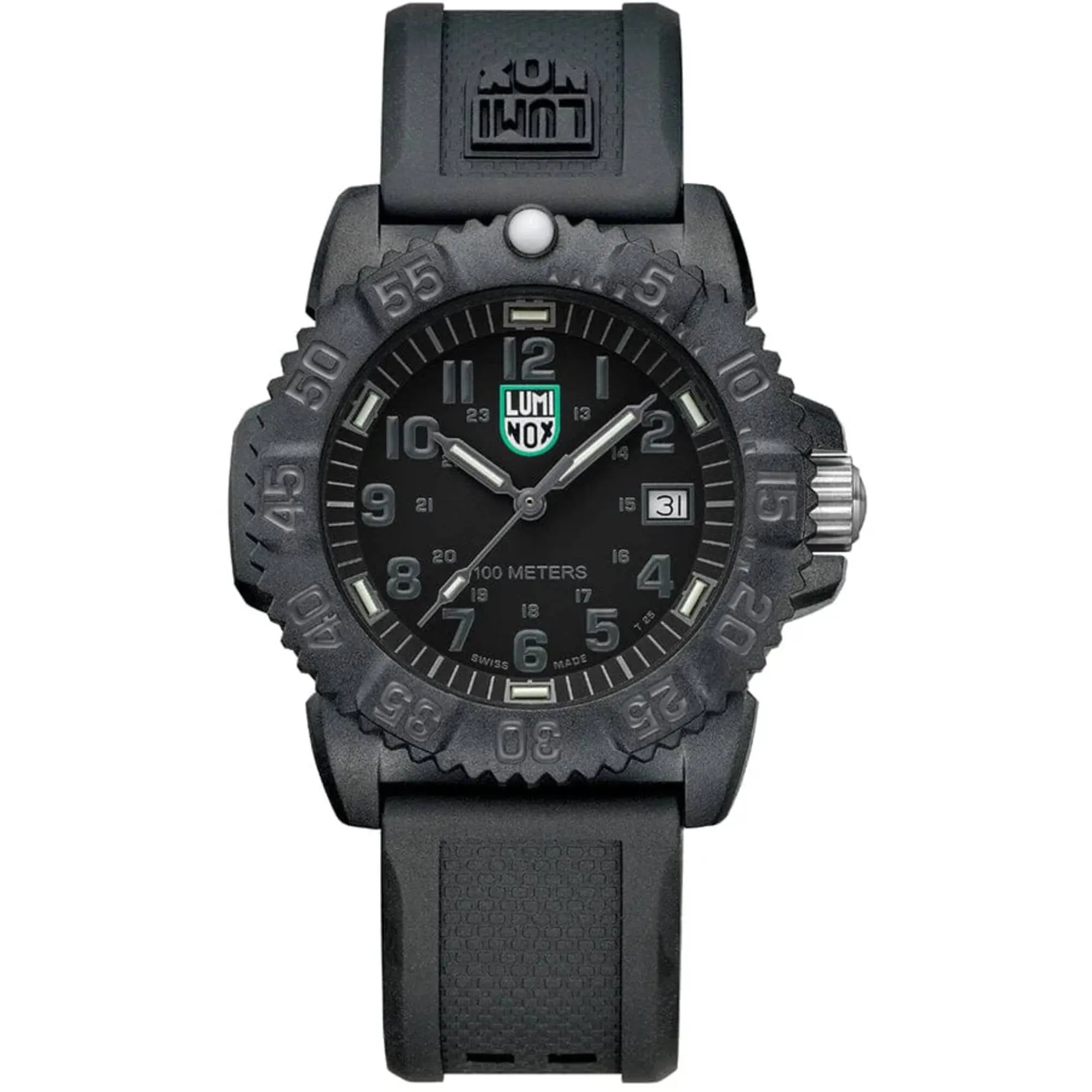 Luminox Unisex Watch G Sea Lion Rotating Bezel Black Polyurethane Strap X2.2072