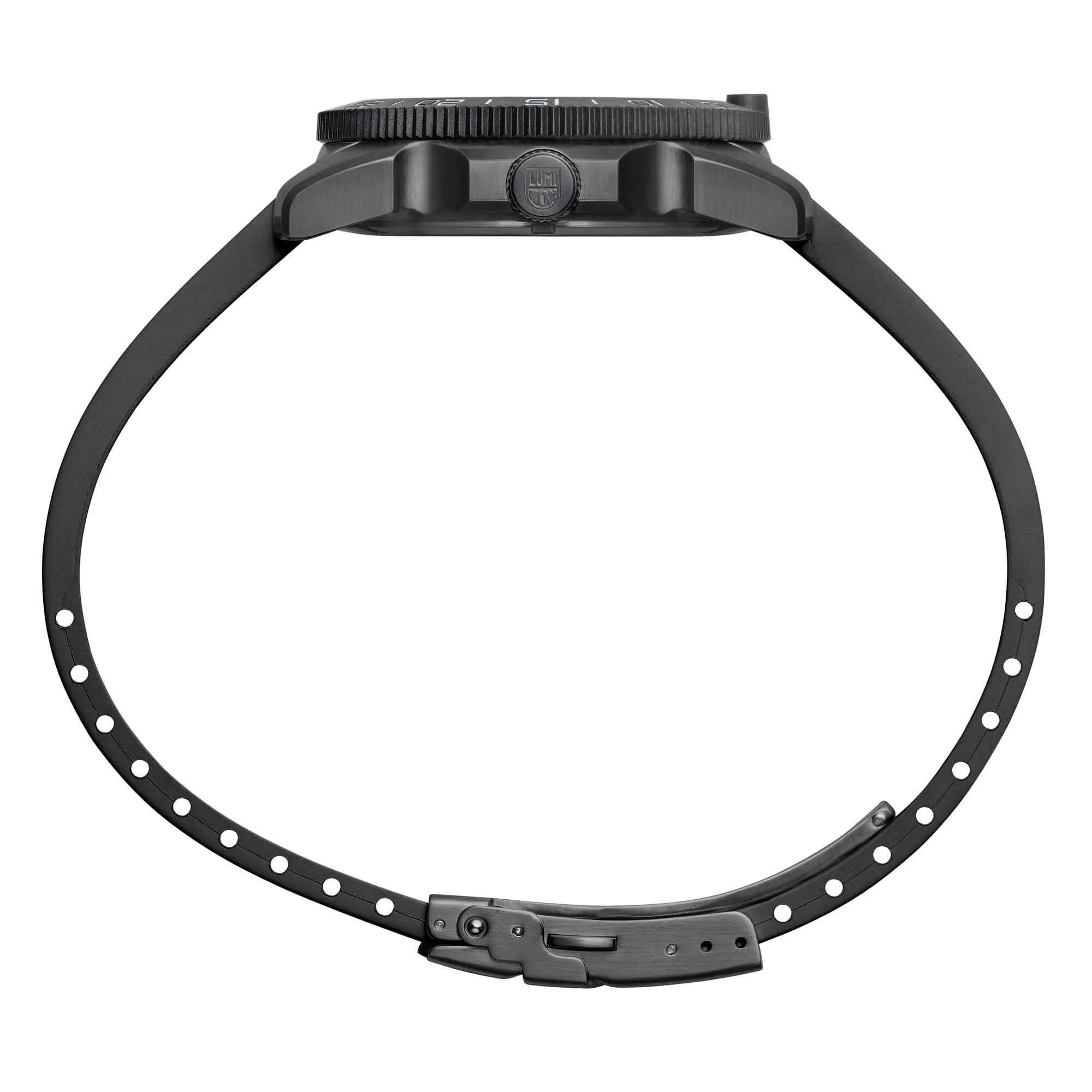 Luminox Unisex Watch - Pacific Diver Ripple Date White Dial Black Rubber Strap | XS.3127M