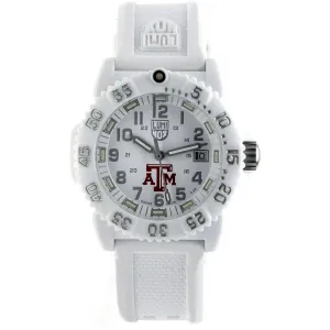 Luminox Women's Watch - Navy Seal Colormark Texas A&M White Strap | XS.7057.WO.TAM