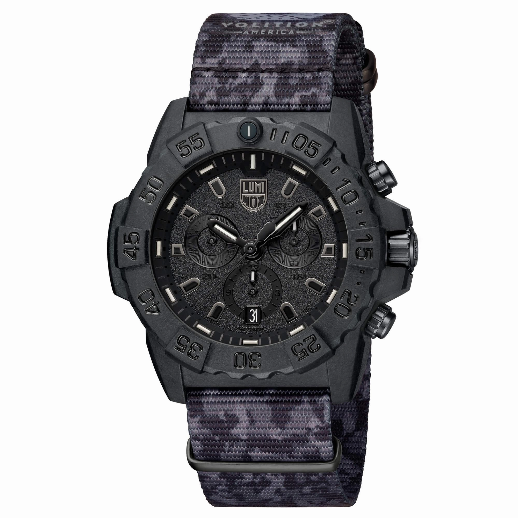 Luminox Men's Watch - X Volition Navy Seal Chronograph Nylon Strap | XS.3581.BO.VOL