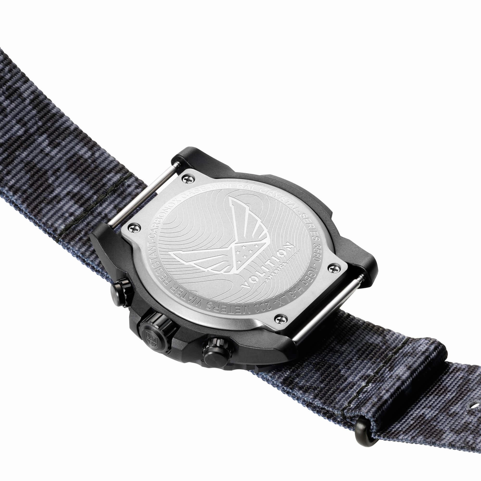 Luminox Men's Watch - X Volition Navy Seal Chronograph Nylon Strap | XS.3581.BO.VOL