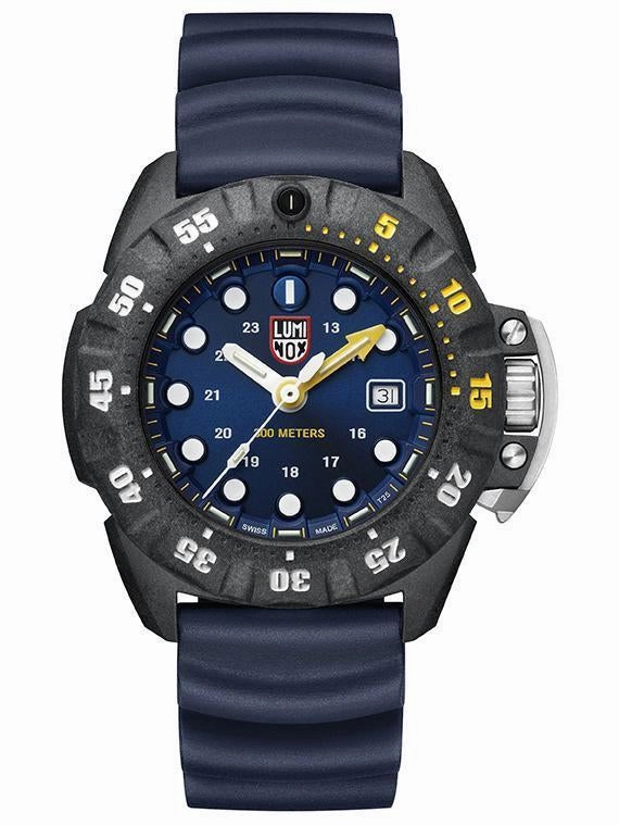Luminox SCOTT CASSELL DEEP DIVE Blue Mens Divers Watch 1553