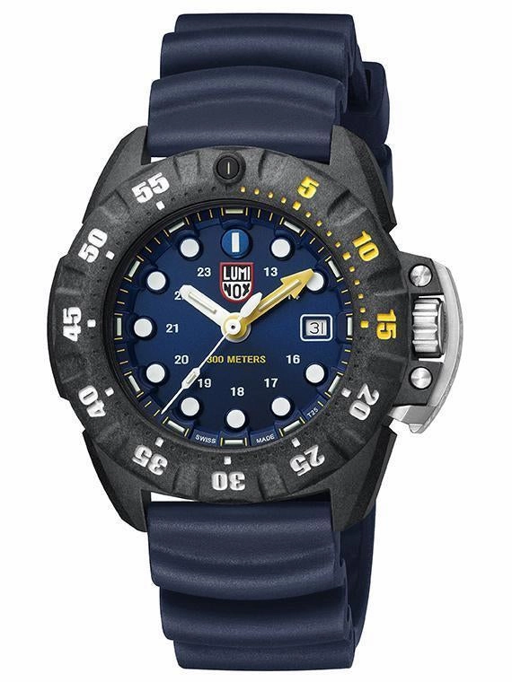 Luminox SCOTT CASSELL DEEP DIVE Blue Mens Divers Watch 1553