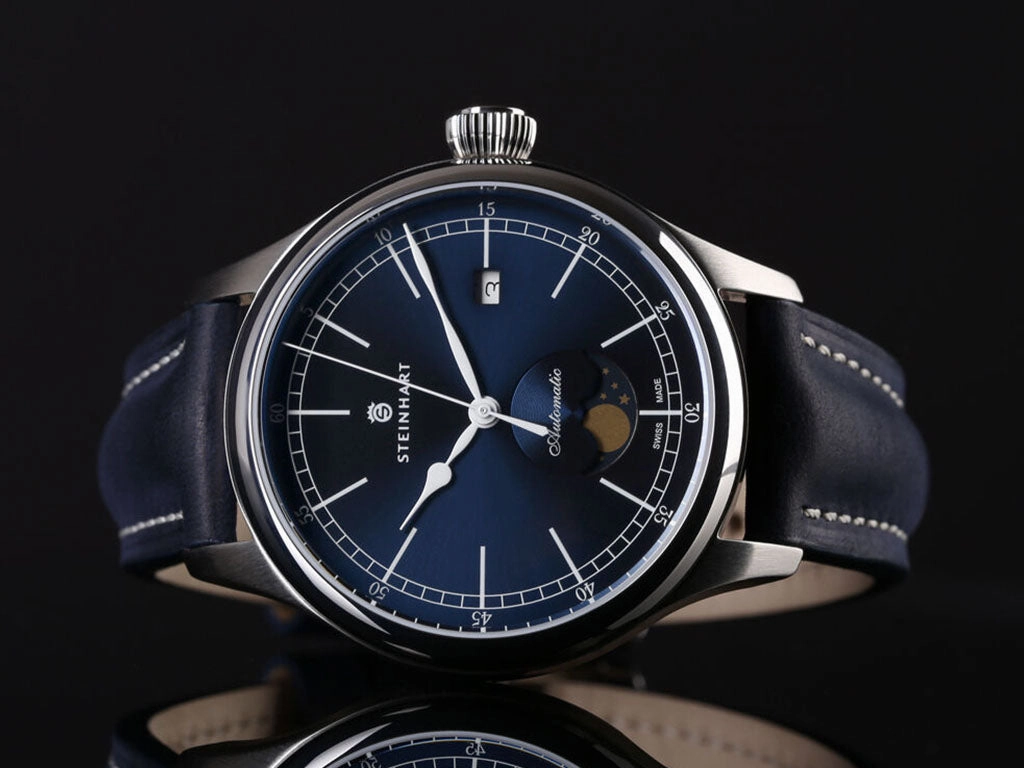 Marine Moon Phase Blue