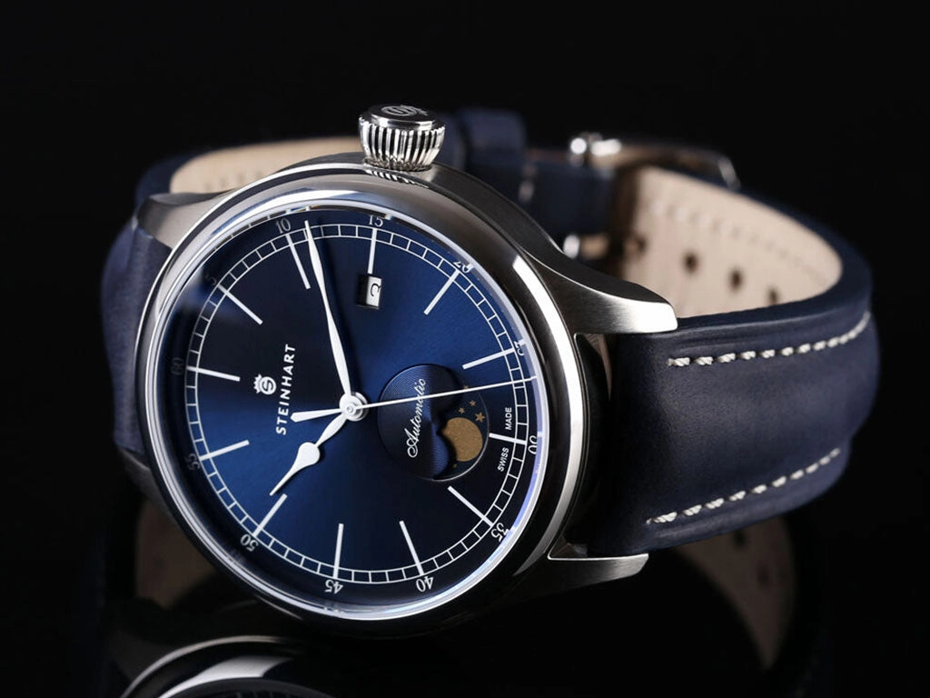 Marine Moon Phase Blue