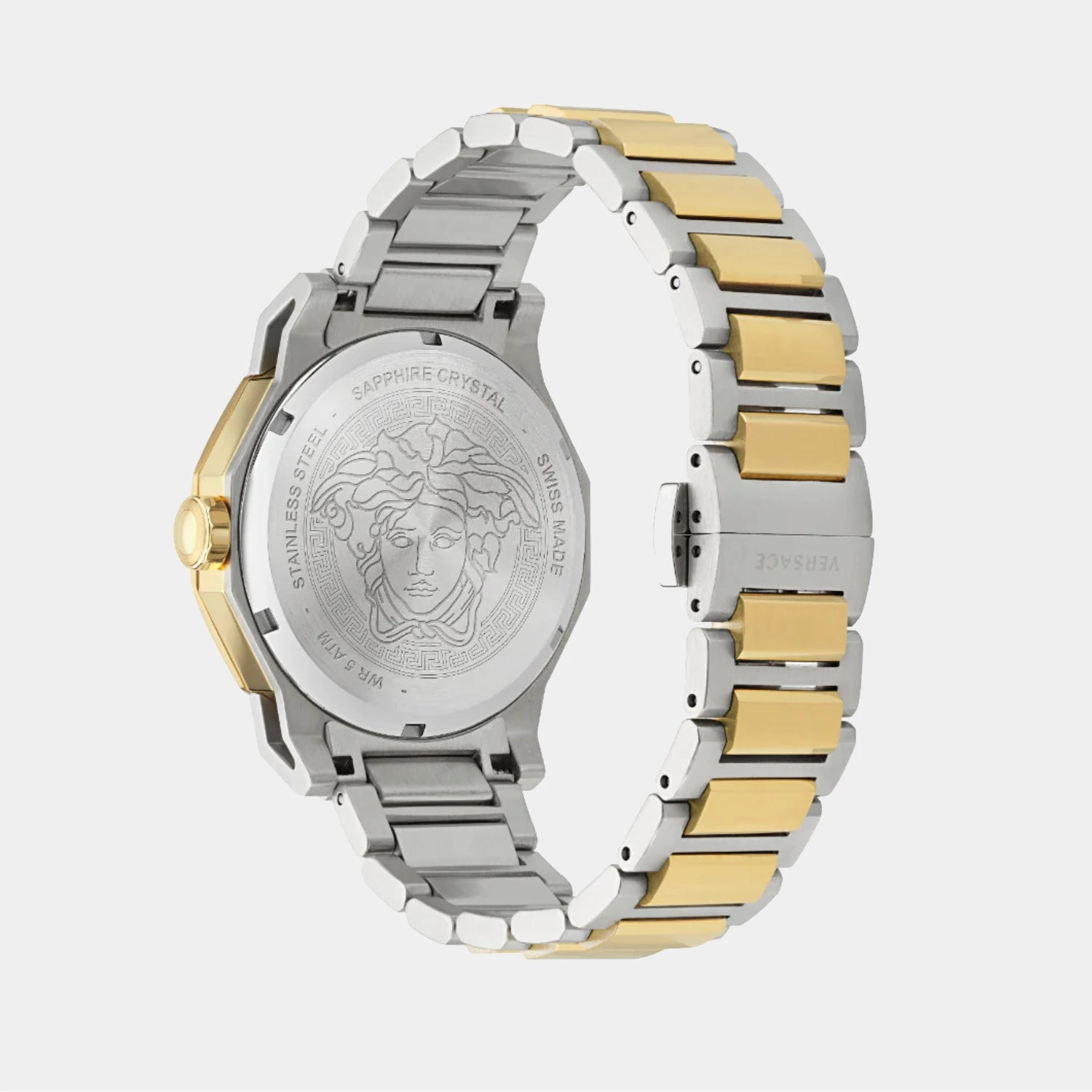 Medusa Deco Women Quartz Silver Dial Analog Stainless steel Watch VE7B00423