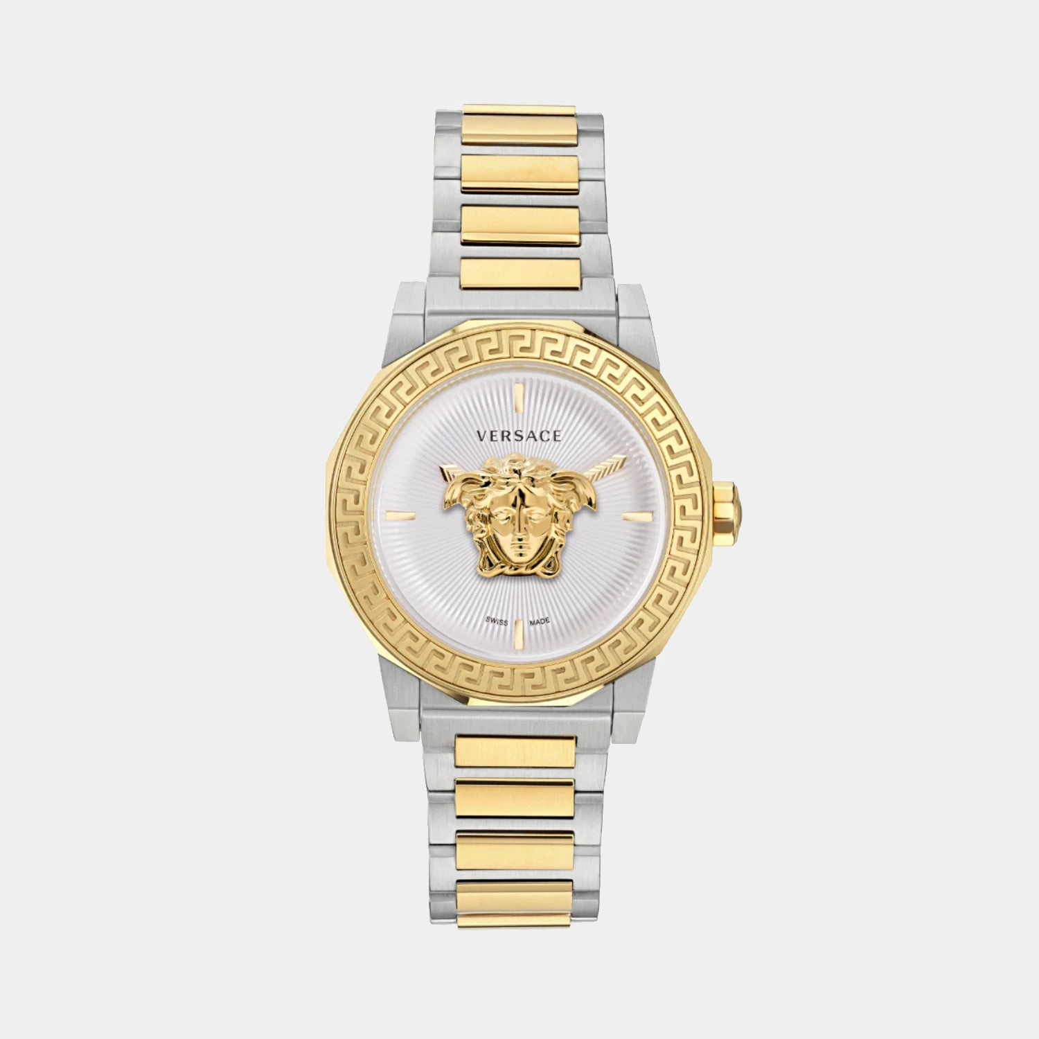 Medusa Deco Women Quartz Silver Dial Analog Stainless steel Watch VE7B00423
