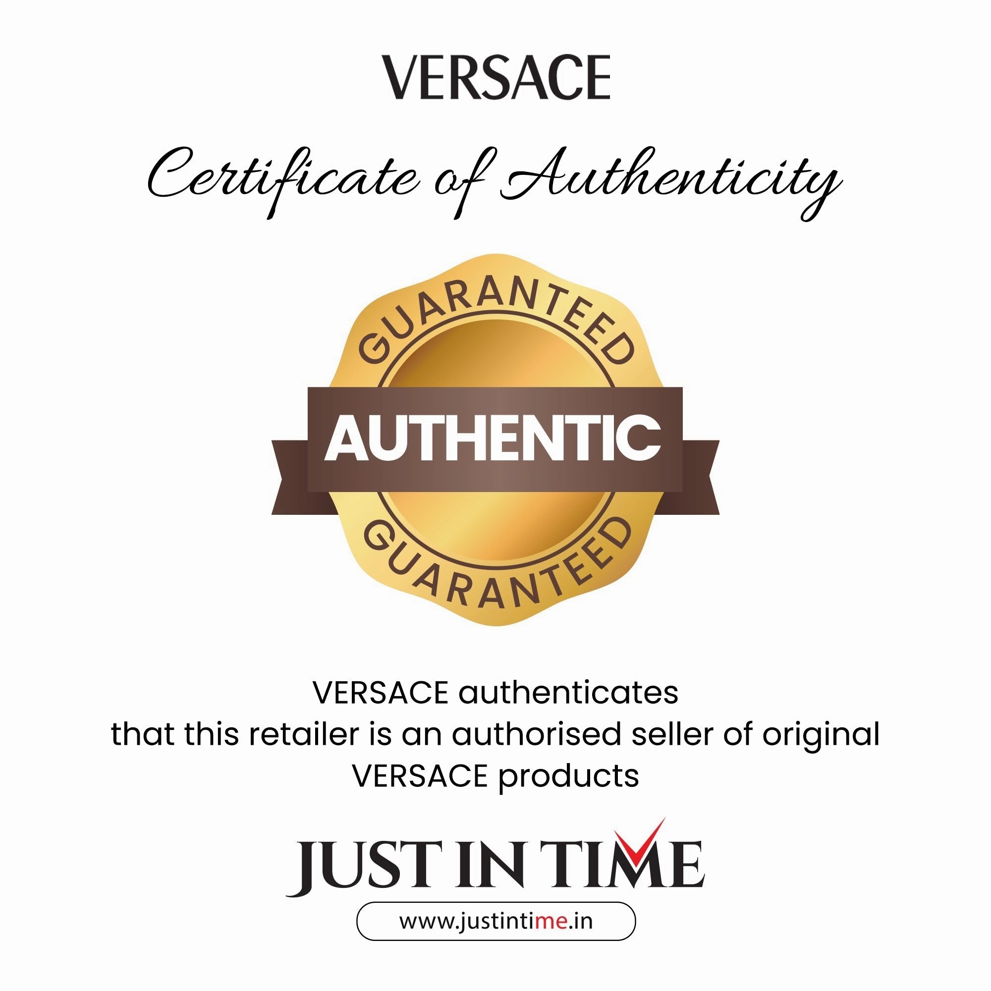 Medusa Infinite Men Quartz Black Dial Analog Stainless Steel Watch VE7E00623