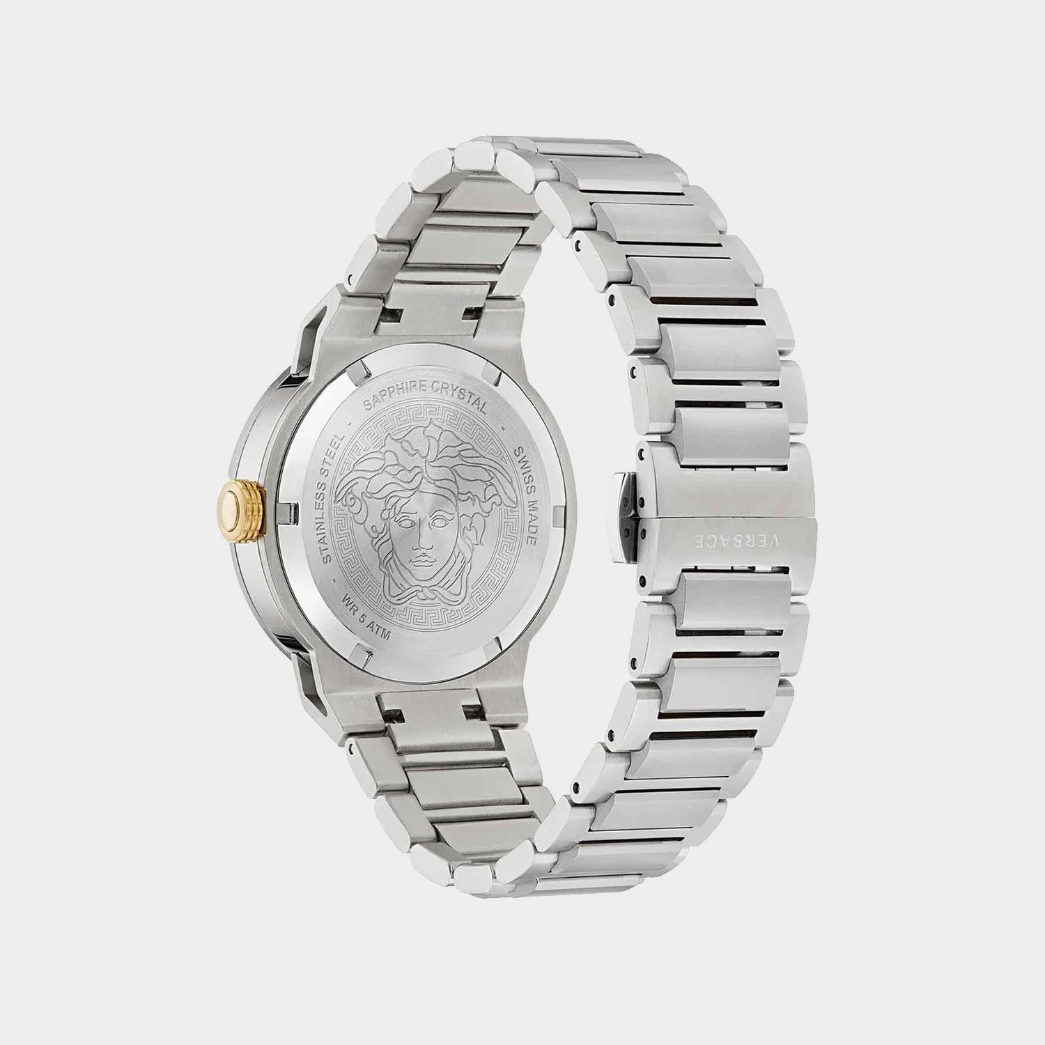 Medusa Infinite Women Quartz Silver Dial Analog Stainless Steel Watch VE3F00322
