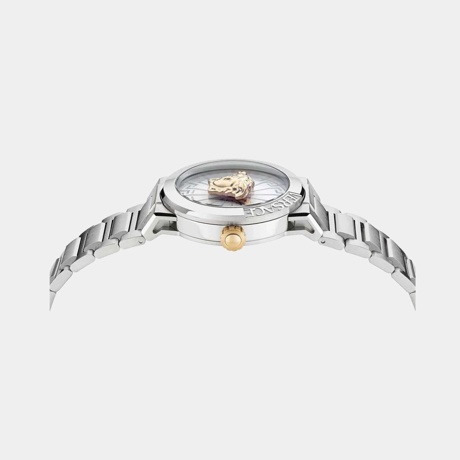 Medusa Infinite Women Quartz Silver Dial Analog Stainless Steel Watch VE3F00322