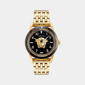 Men Black Analog Stainless Steel Watch VE2V00322