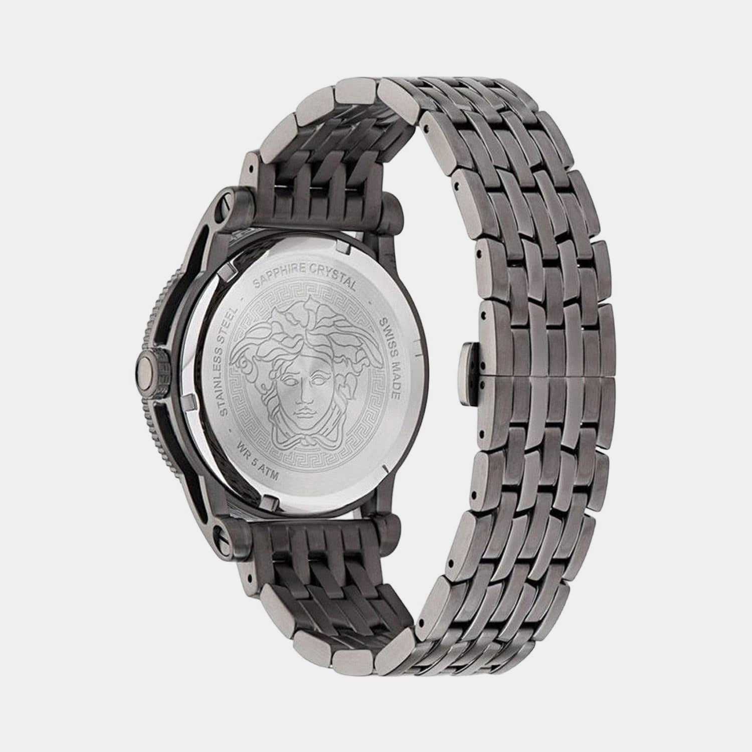 Men Black Analog Stainless Steel Watch VE2V00522