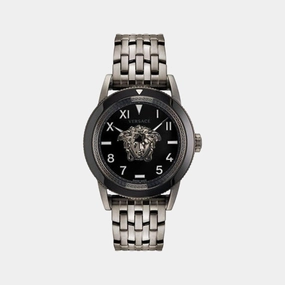 Men Black Analog Stainless Steel Watch VE2V00522
