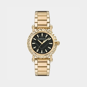 Men Black Analog Stainless Steel Watch VE6D00323