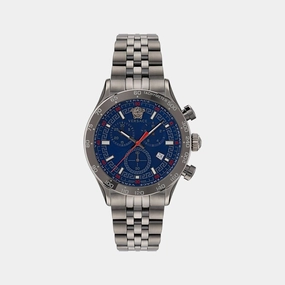 Men Blue Stainless Steel Chronograph Watch VE2U00722