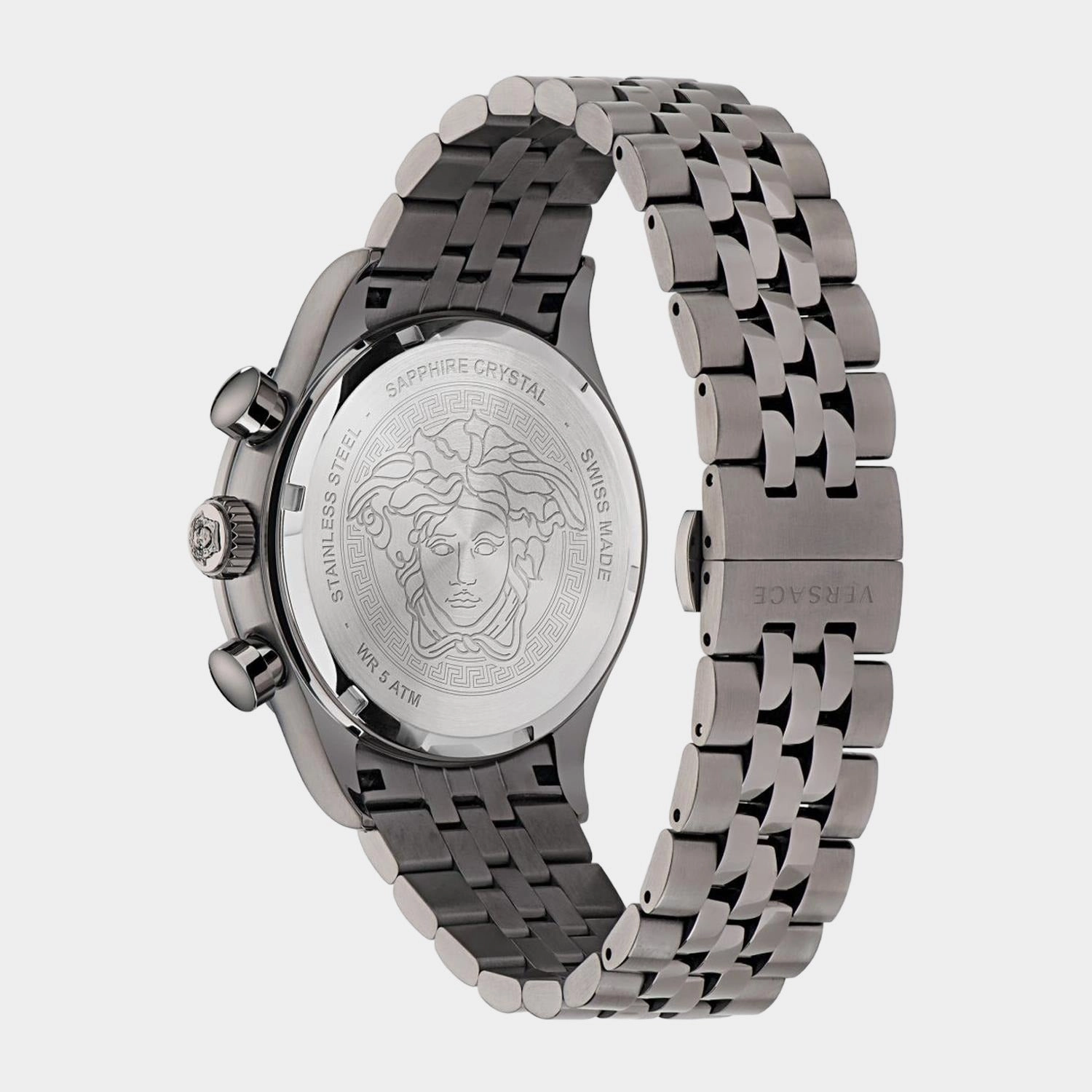 Men Blue Stainless Steel Chronograph Watch VE2U00722
