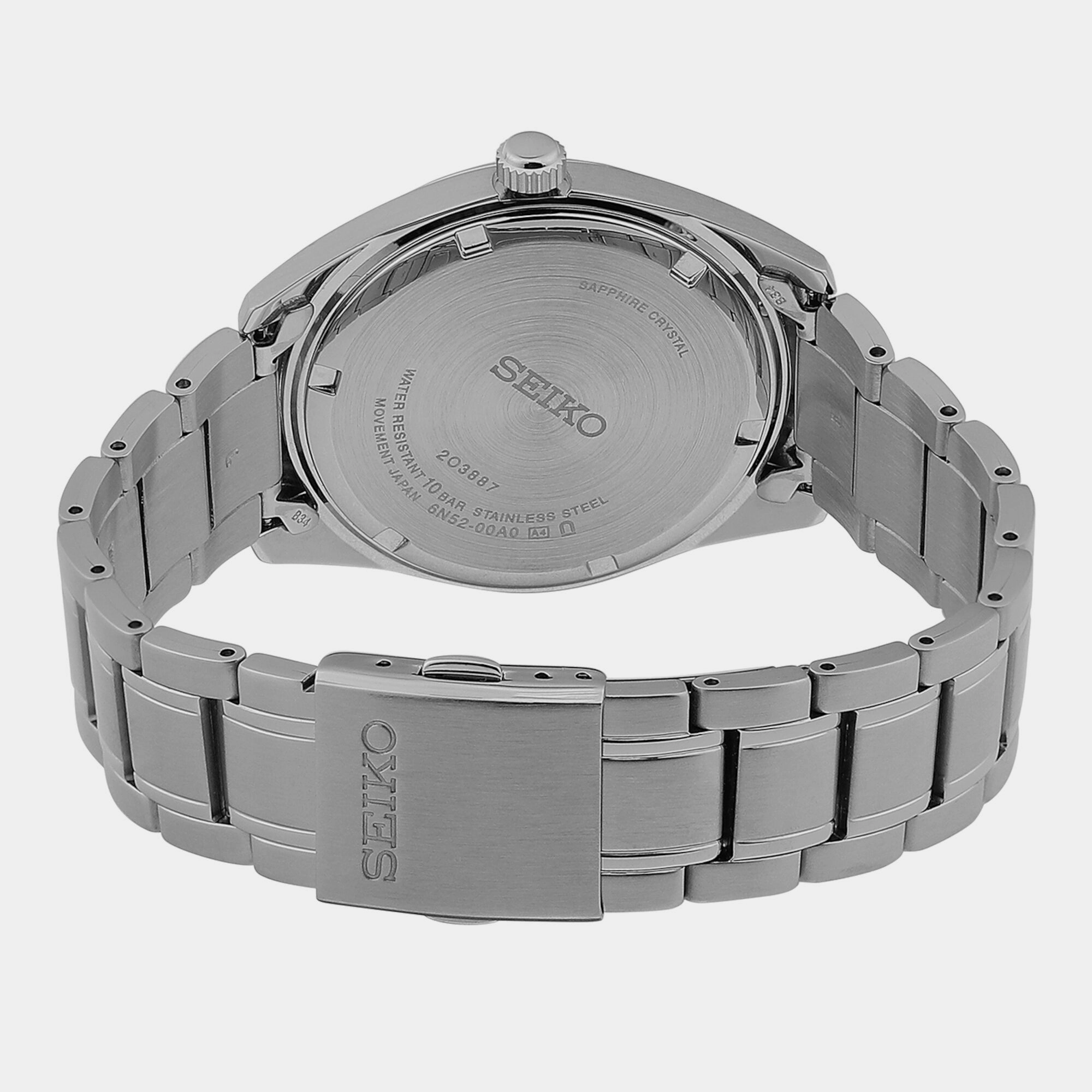 Men Quartz Pink Dial Analog Stainless steel Watch SUR523P1