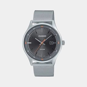 Men's Analog Stainless Steel Watch A2108 - MTP-E710M-8AVDF