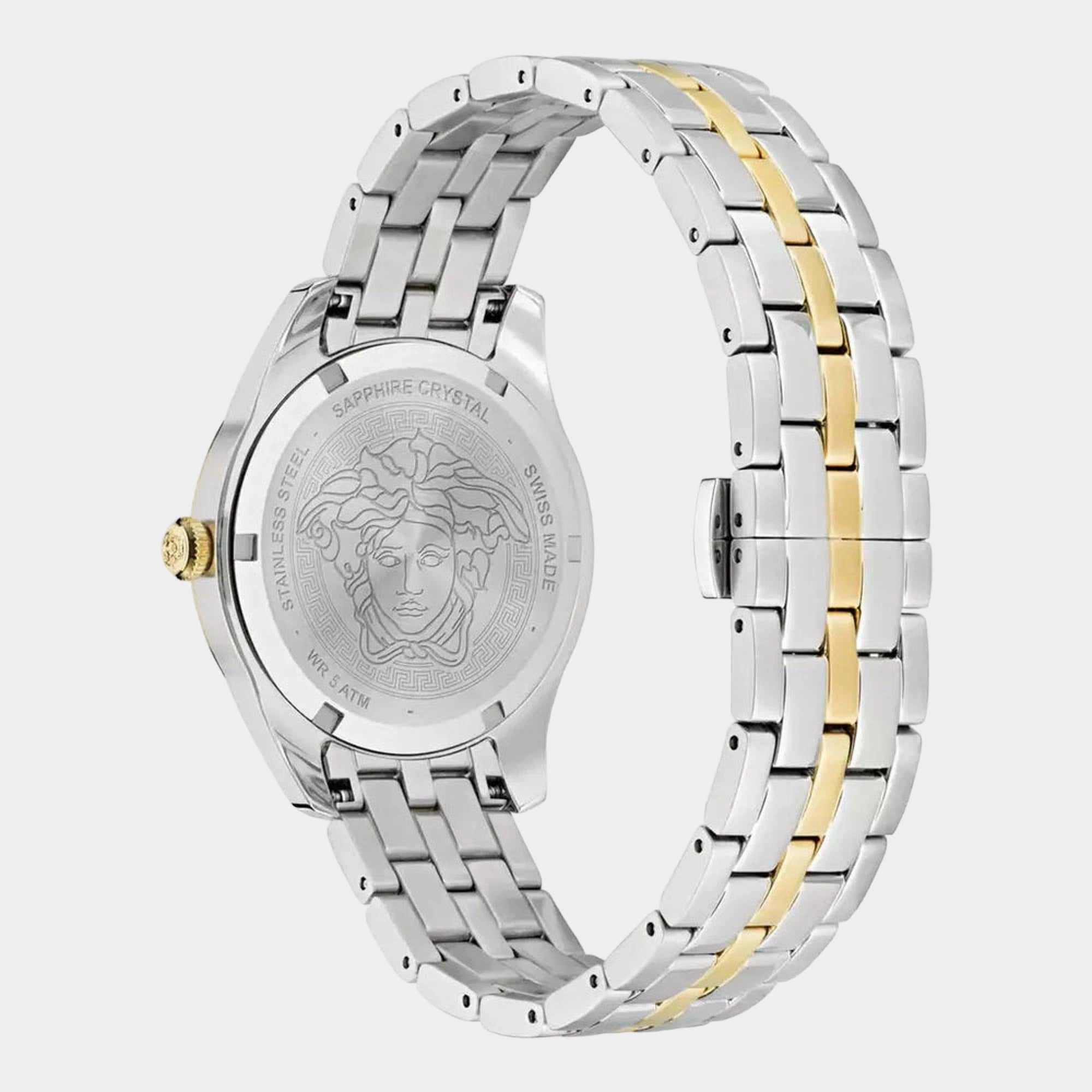 Men's Analog Stainless Steel Watch VE6C00423