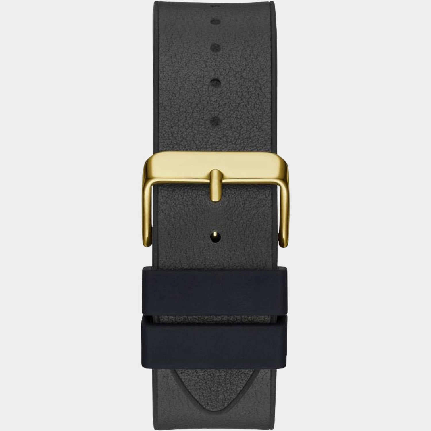 Men's Black Analog Leather Watch GW0500G1