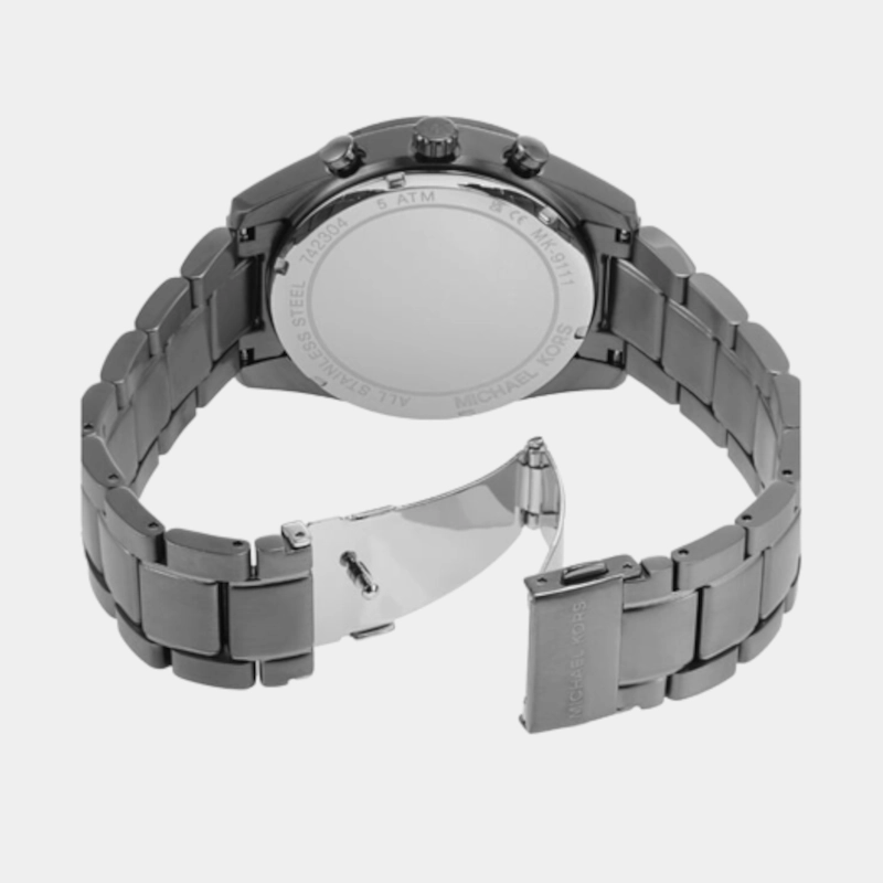 Men's Blue Chronograph Stainless Steel Watch MK9111