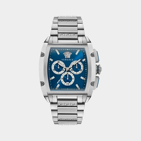 Men's Blue Chronograph Stainless Steel Watch VE6H00423