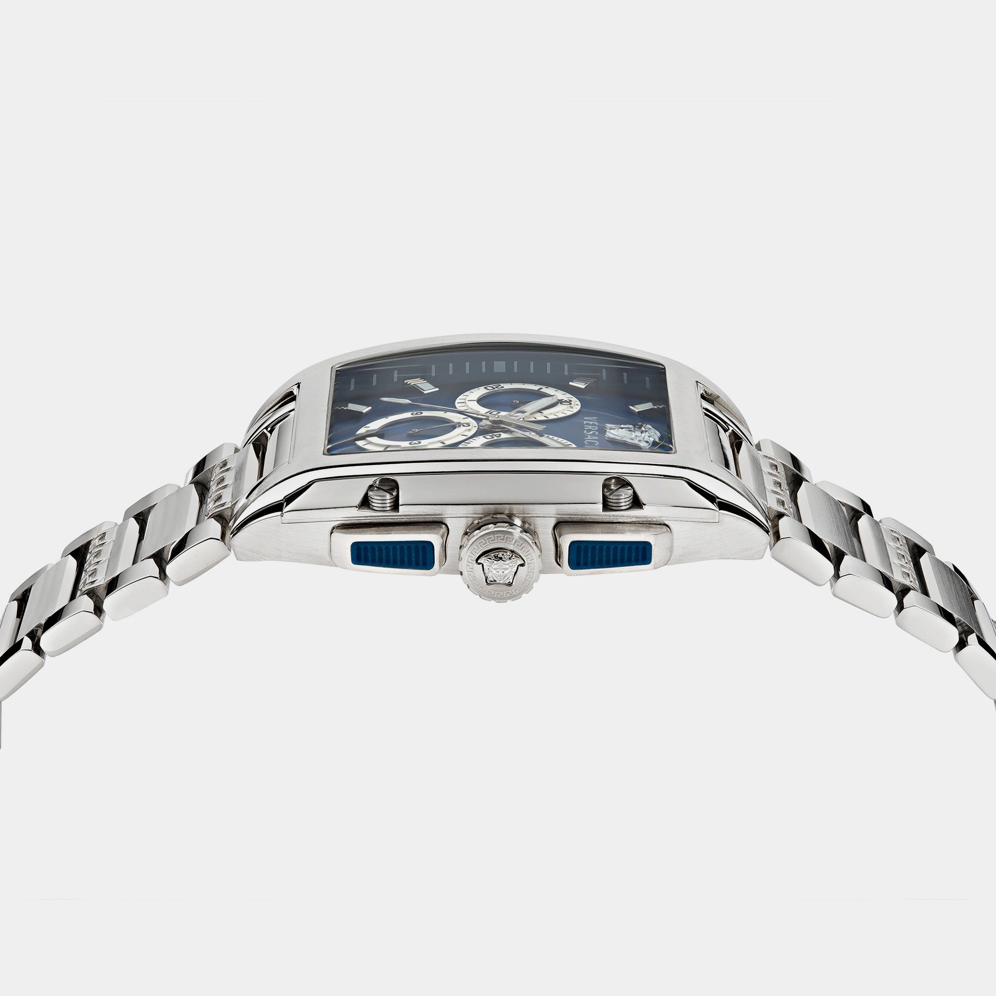 Men's Blue Chronograph Stainless Steel Watch VE6H00423