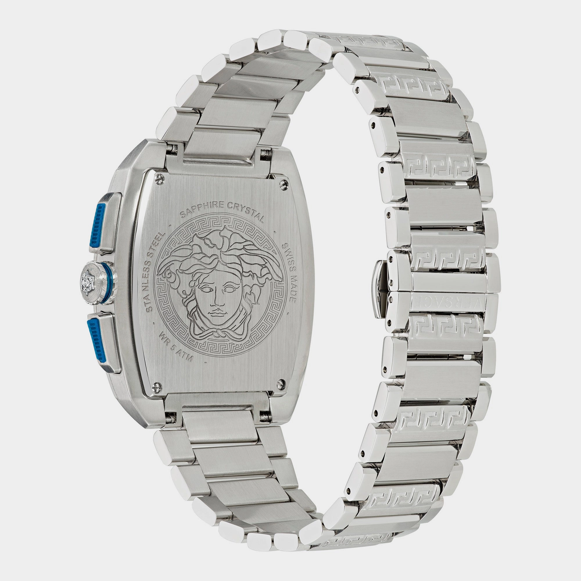 Men's Blue Chronograph Stainless Steel Watch VE6H00423
